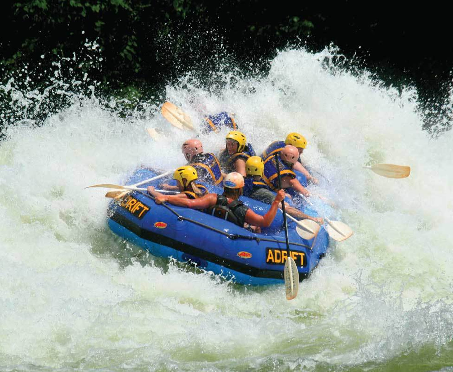 White Water Rafting in Uganda